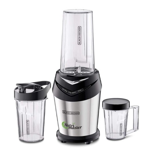 Black+Decker 600W Nutri Master Blender - Powerful Sports Blender NE600-B5