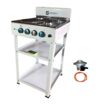 Sayona Automatic 3G+1E Table Top Cooker with Shelves