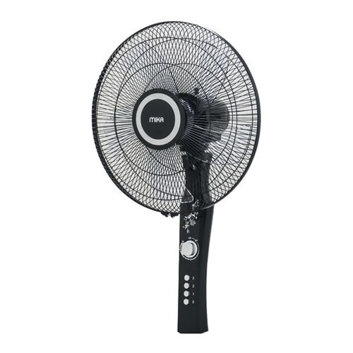 Mika 16" Stand Fan Black & Silver MFS1625BS